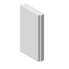 Šamotová deska boční levá přední a pravá zadní KV DYNAMIC B 3G 66.44.01 